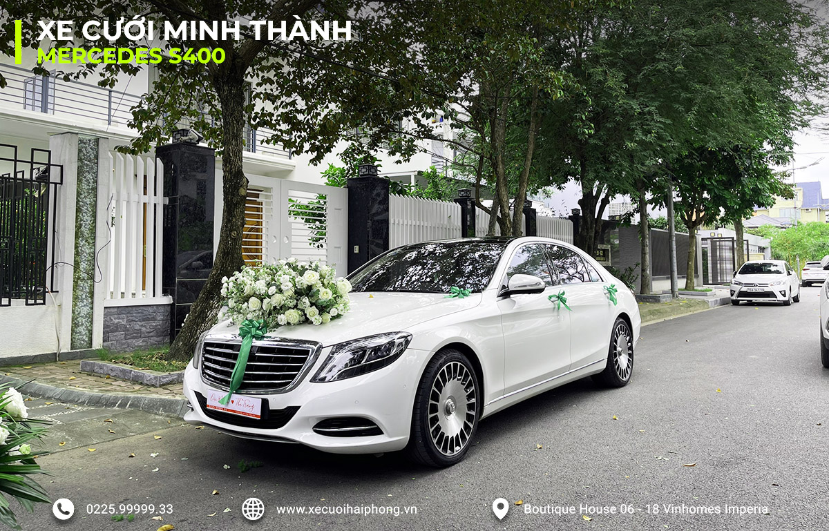 Cho thue xe cuoi Mercedes