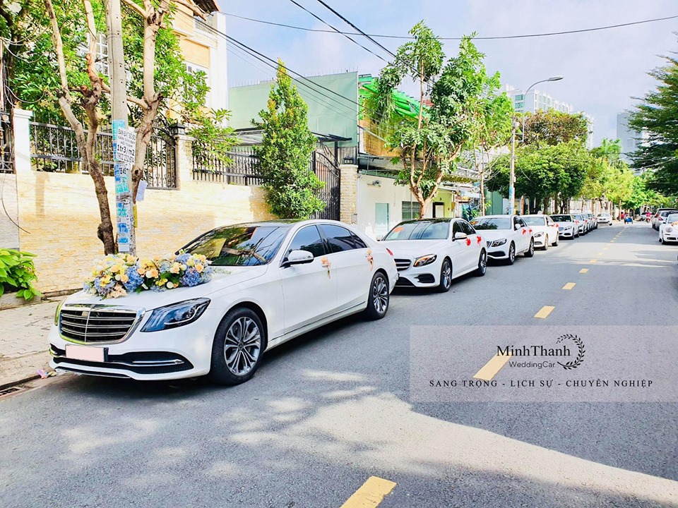 CHO THUÊ XE CƯỚI MERCEDES S - CLASS HẠNG SANG TẠI HẠ LONG