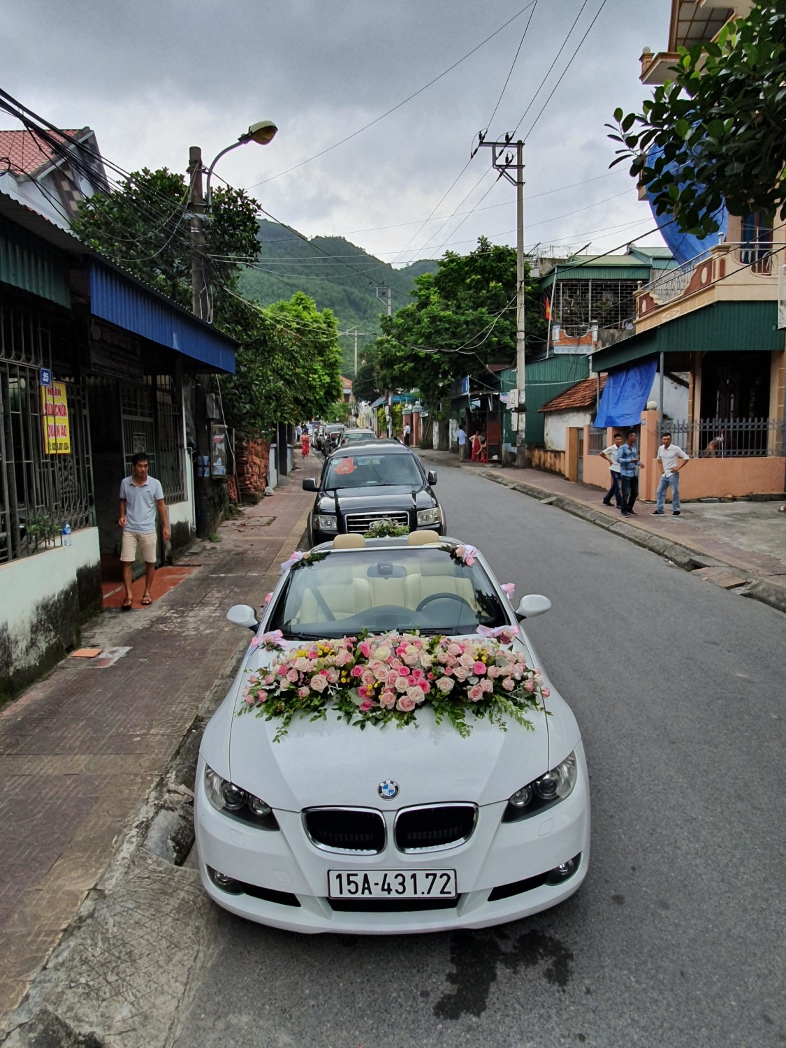 xe cưới mui trần
