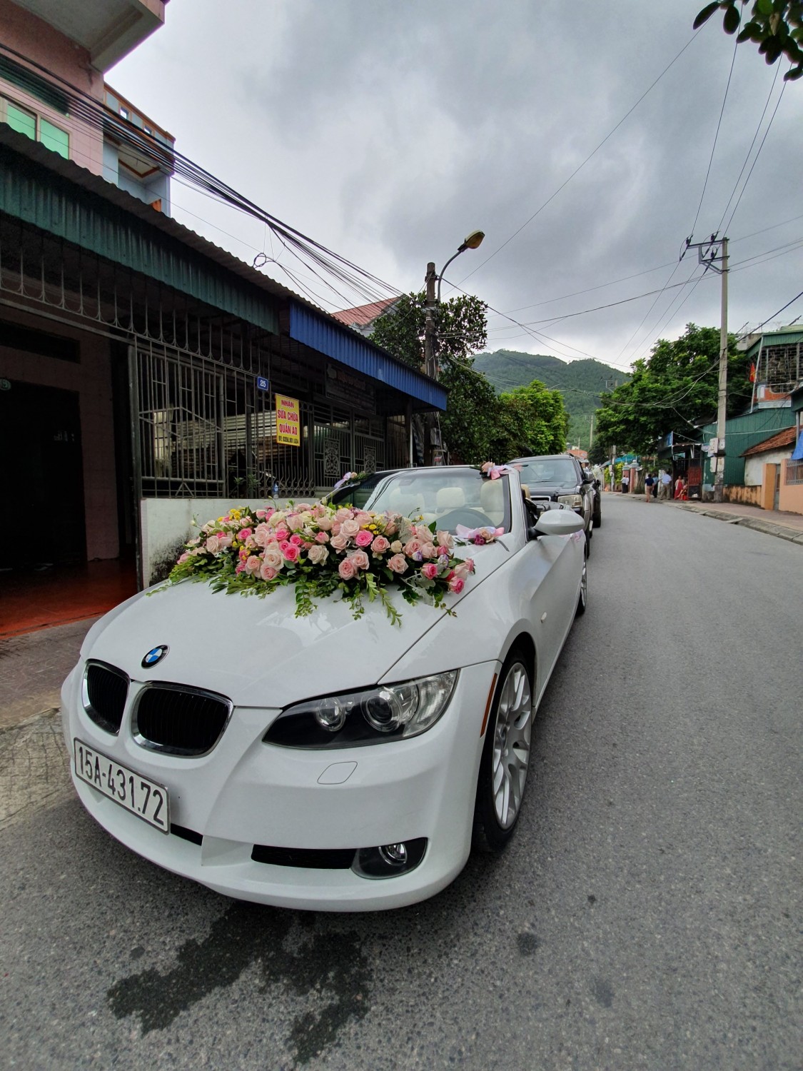 xe cưới mui trần