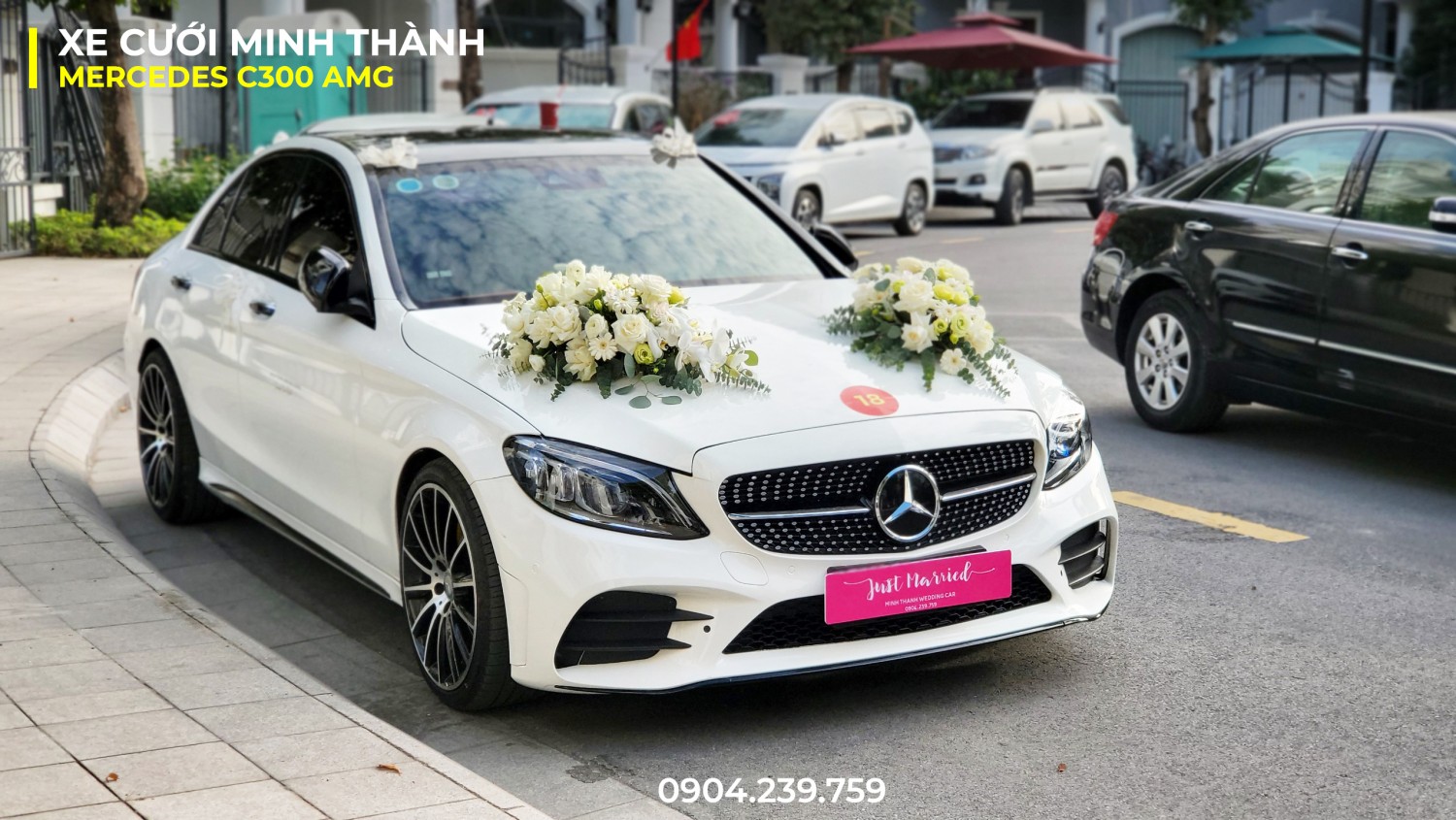Cho thue xe hoa Mercedes tai Hai Phong