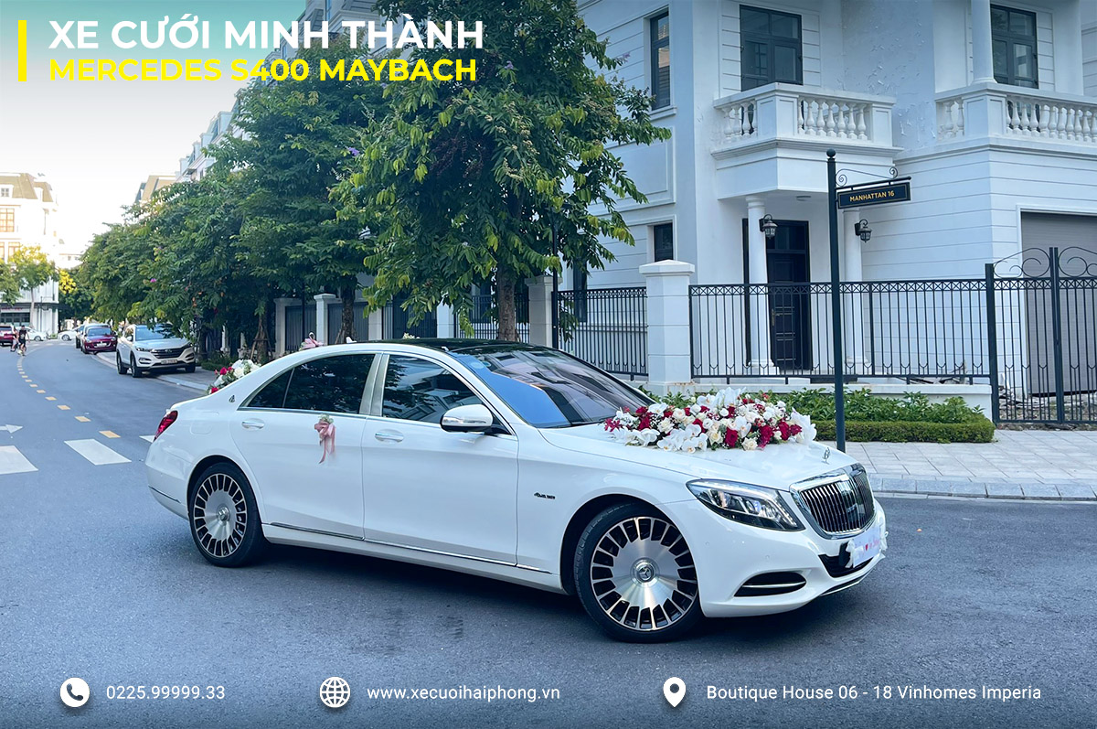 Cho thue xe cuoi Mercedes S-class tai Hai Phong