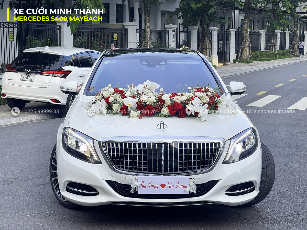 Cho thue xe cuoi Mercedes S-class tai Hai Phong